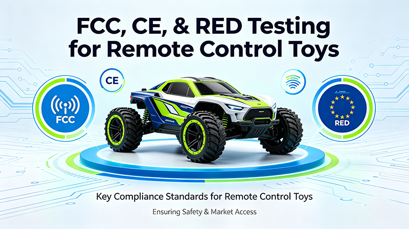 fccceredcertificationforrctoys RC Toys Wholesale RC Toys Wholesale FCC CE and RED certification test guide for remote control toys export